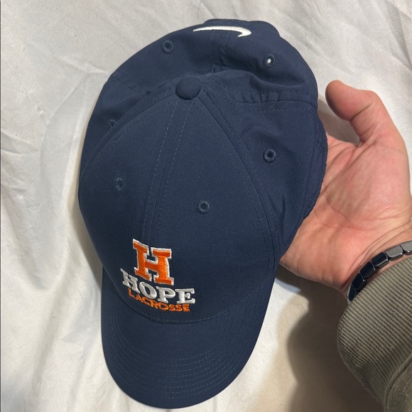 Nike Navy Blue Hope College Lacrosse Hat - Picture 7 of 7